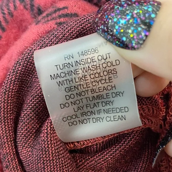 Universal Standard Maine Stretch Cranberry Plaid Flannel Shirtdress - Picture 11 of 11